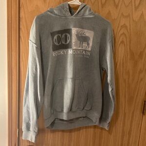 Rocky Mountain National Park Gray Hoodie